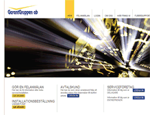 Tablet Screenshot of garant.se