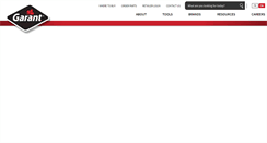 Desktop Screenshot of garant.com
