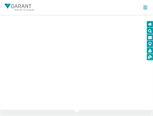 Tablet Screenshot of garant.de